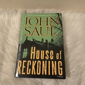 John Saul 'House of Reckoning' Hardcover Book